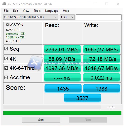 AS SSD Benchmark crosshair